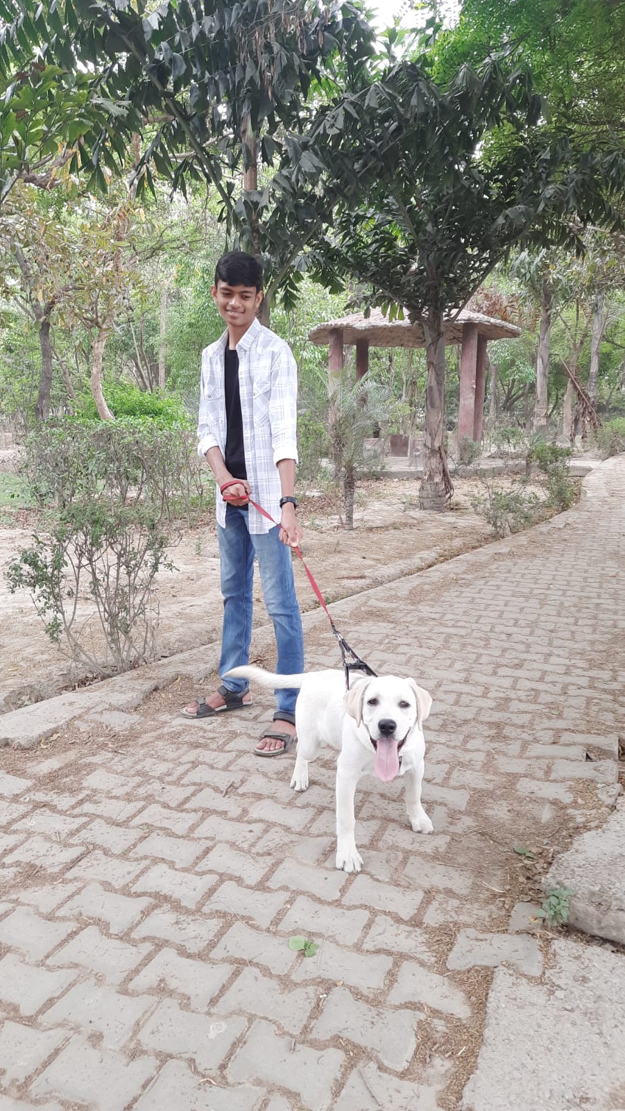 Prratham with Felix