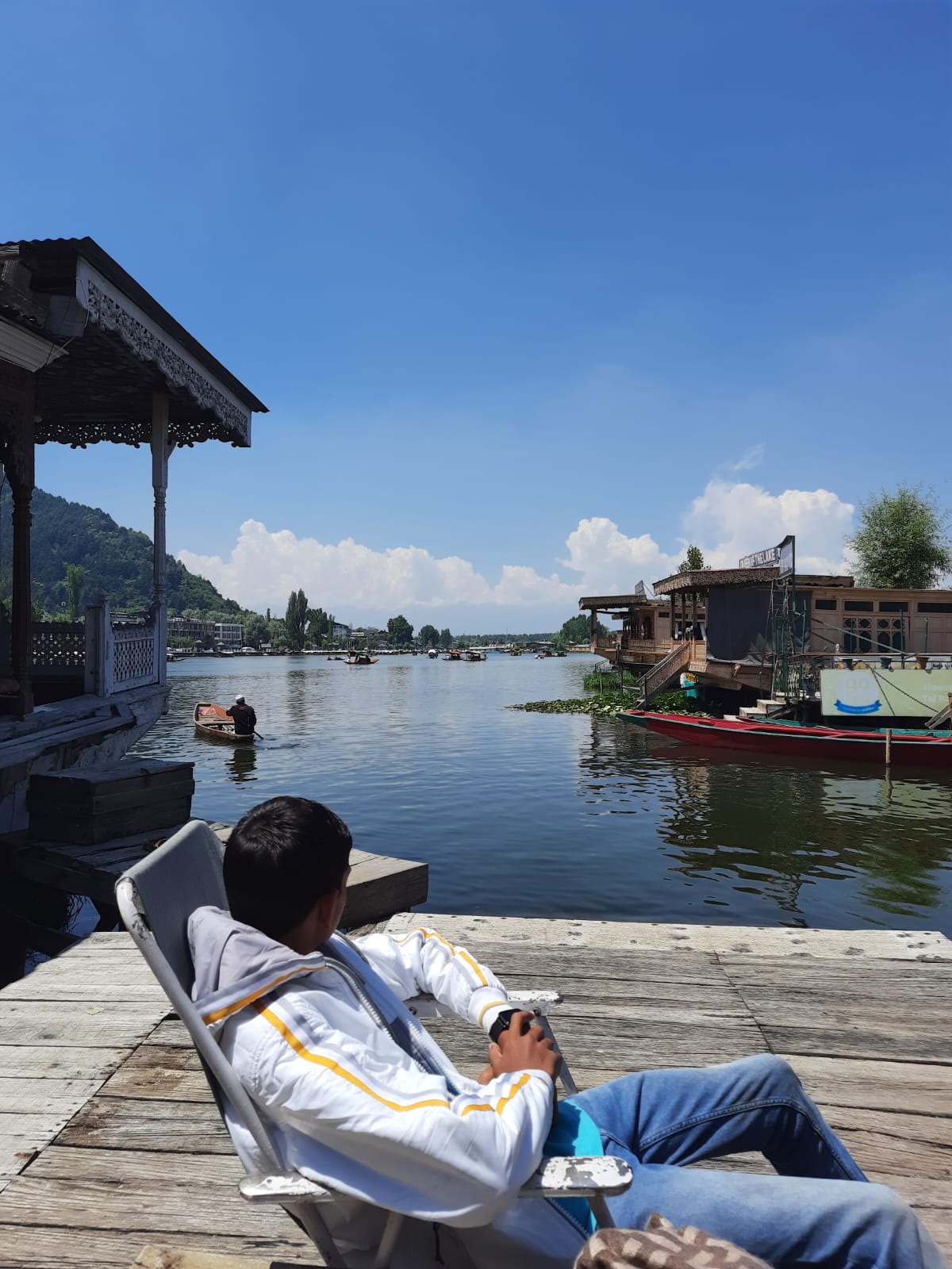Prratham relaxing